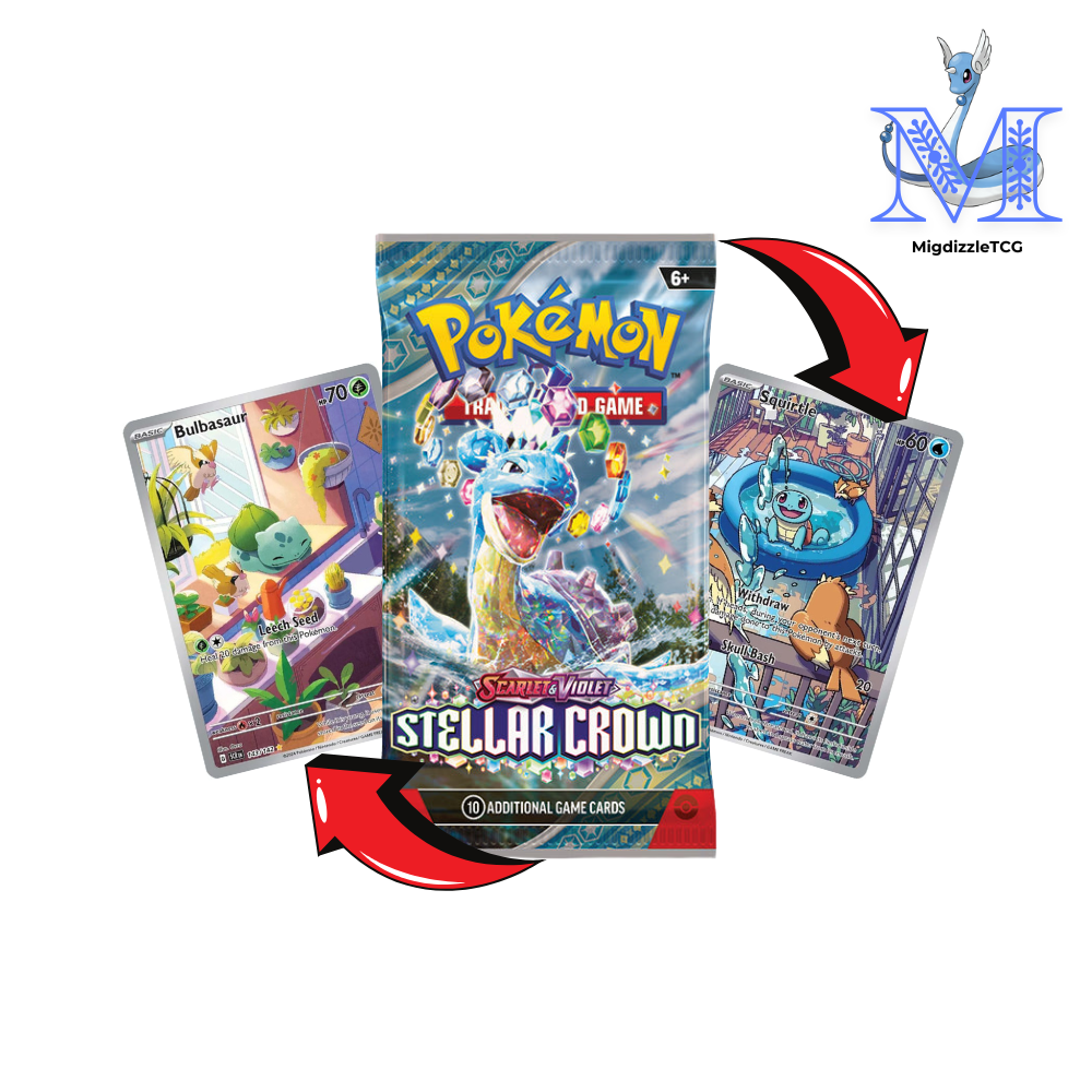 Pokemon Stellar Crown Booster Pack - SV07: Stellar Crown (SV07)