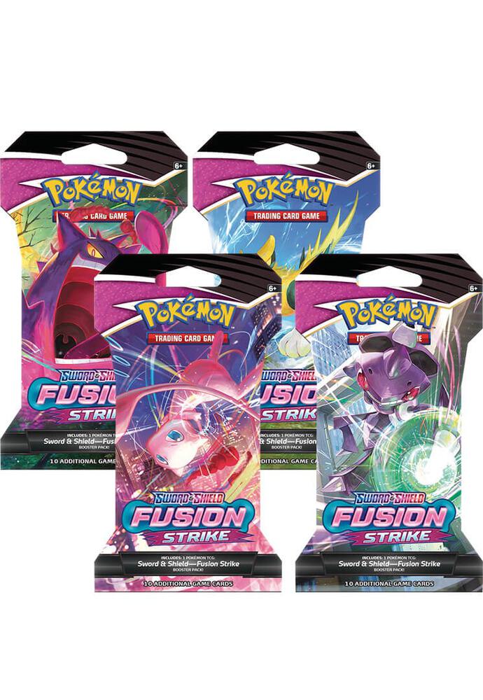 Fusion Strike Sleeved Booster Pack - SWSH08: Fusion Strike (SWSH08)