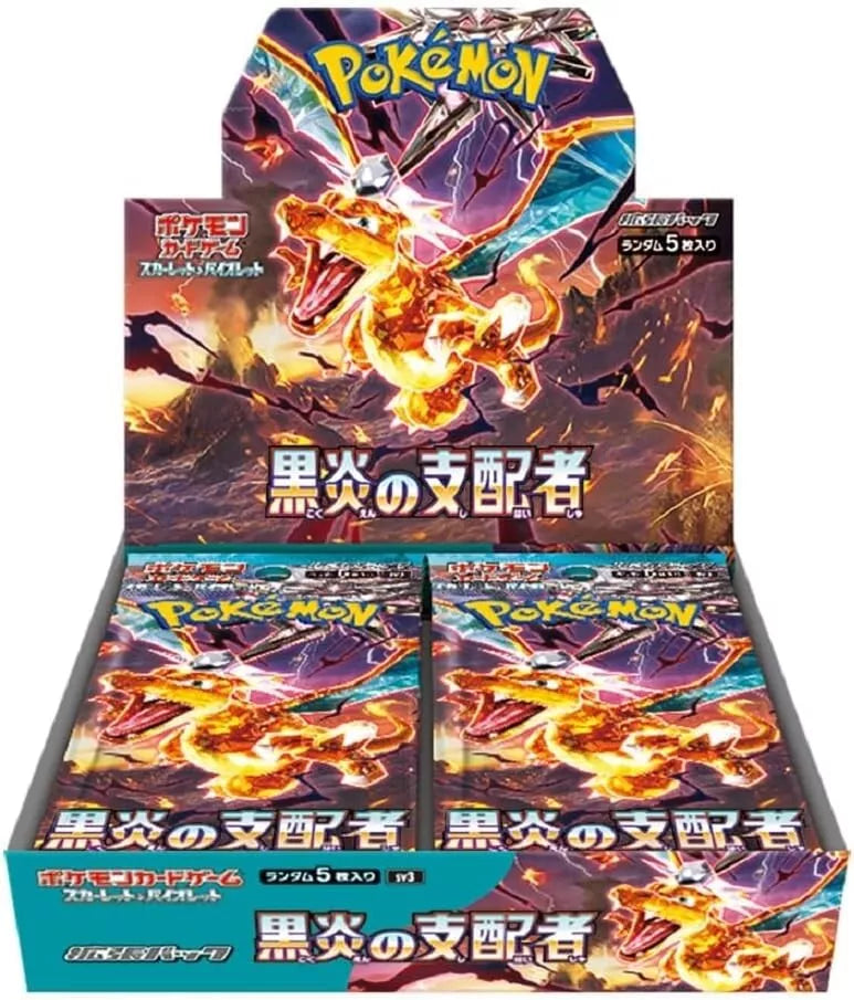 Pokemon Ruler of the Black Flame Booster Box - Sv3