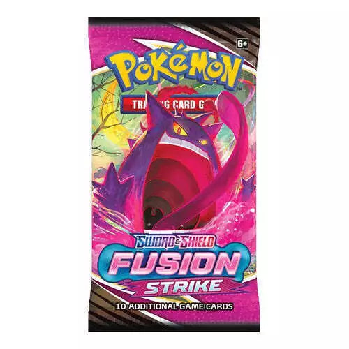 Fusion Strike Sleeved Booster Pack - SWSH08: Fusion Strike (SWSH08)